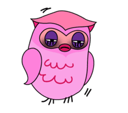 owl always love you sticker #6852008