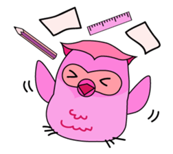 owl always love you sticker #6852016