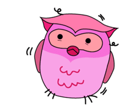 owl always love you sticker #6852039