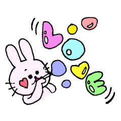 The cute and graces skillful rabbit.