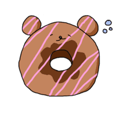 Sweets Bear Sticker sticker #6852354