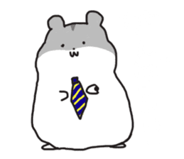 Mamedaifuku hamster Sticker sticker #6852505