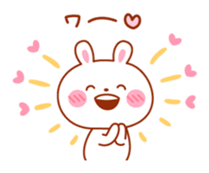 Rabbit and cat lover sticker #6852933