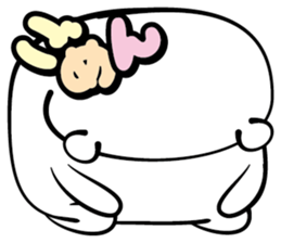 Crammed bear sticker #6852946