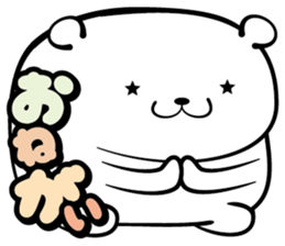 Crammed bear sticker #6852948
