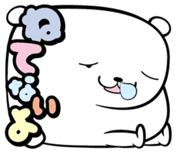 Crammed bear sticker #6852951