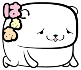 Crammed bear sticker #6852952