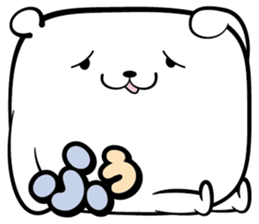 Crammed bear sticker #6852953