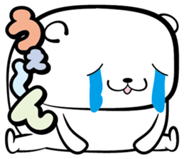 Crammed bear sticker #6852957