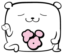 Crammed bear sticker #6852962