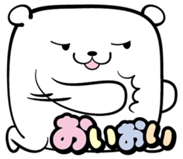 Crammed bear sticker #6852965