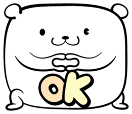 Crammed bear sticker #6852968