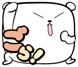 Crammed bear sticker #6852971