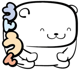 Crammed bear sticker #6852974