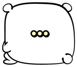 Crammed bear sticker #6852981