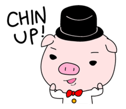 Mr. and Ms. Piggy - English ver. sticker #6853076