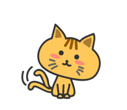 hetare cat sticker #6854069