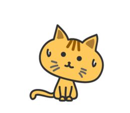 hetare cat sticker #6854070