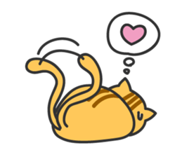 hetare cat sticker #6854078