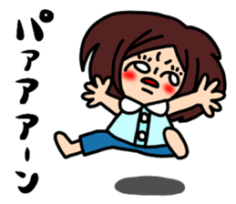 UZAI woman 3 sticker #6854274