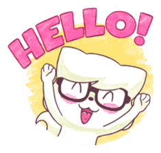 Cute Couple Pe & Paw sticker #6854640