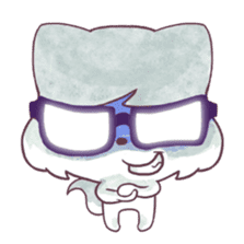 Cute Couple Pe & Paw sticker #6854649