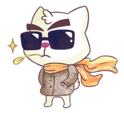 Cute Couple Pe & Paw sticker #6854650