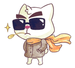 Cute Couple Pe & Paw sticker #6854650