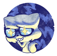 Cute Couple Pe & Paw sticker #6854654