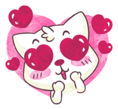 Cute Couple Pe & Paw sticker #6854655