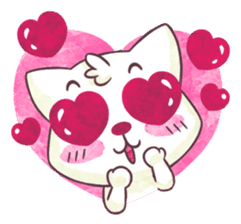 Cute Couple Pe & Paw sticker #6854655