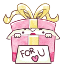 Cute Couple Pe & Paw sticker #6854656