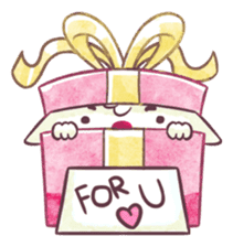 Cute Couple Pe & Paw sticker #6854656