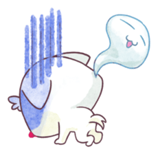 Cute Couple Pe & Paw sticker #6854657