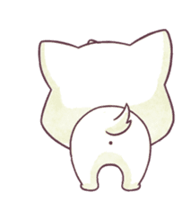 Cute Couple Pe & Paw sticker #6854659