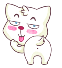 Cute Couple Pe & Paw sticker #6854660