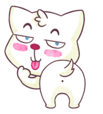 Cute Couple Pe & Paw sticker #6854660