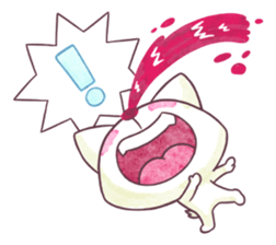 Cute Couple Pe & Paw sticker #6854668