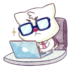 Cute Couple Pe & Paw sticker #6854672