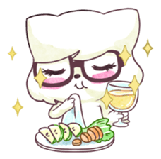 Cute Couple Pe & Paw sticker #6854674