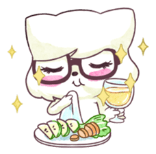 Cute Couple Pe & Paw sticker #6854674