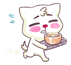 Cute Couple Pe & Paw sticker #6854676