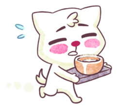 Cute Couple Pe & Paw sticker #6854676