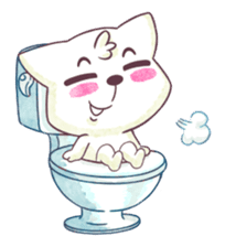 Cute Couple Pe & Paw sticker #6854678