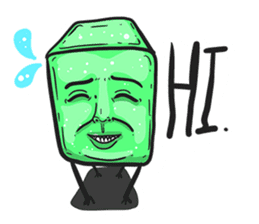 Life Of The Blocky. sticker #6854760