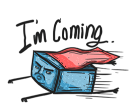 Life Of The Blocky. sticker #6854771