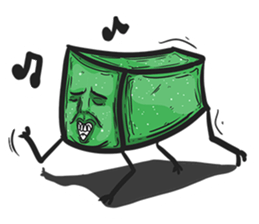 Life Of The Blocky. sticker #6854774