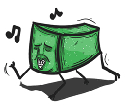 Life Of The Blocky. sticker #6854774