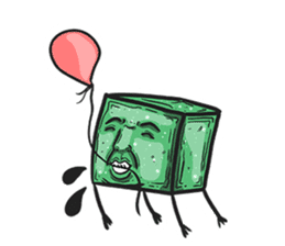 Life Of The Blocky. sticker #6854786