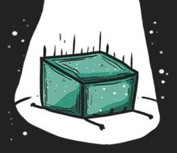 Life Of The Blocky. sticker #6854787